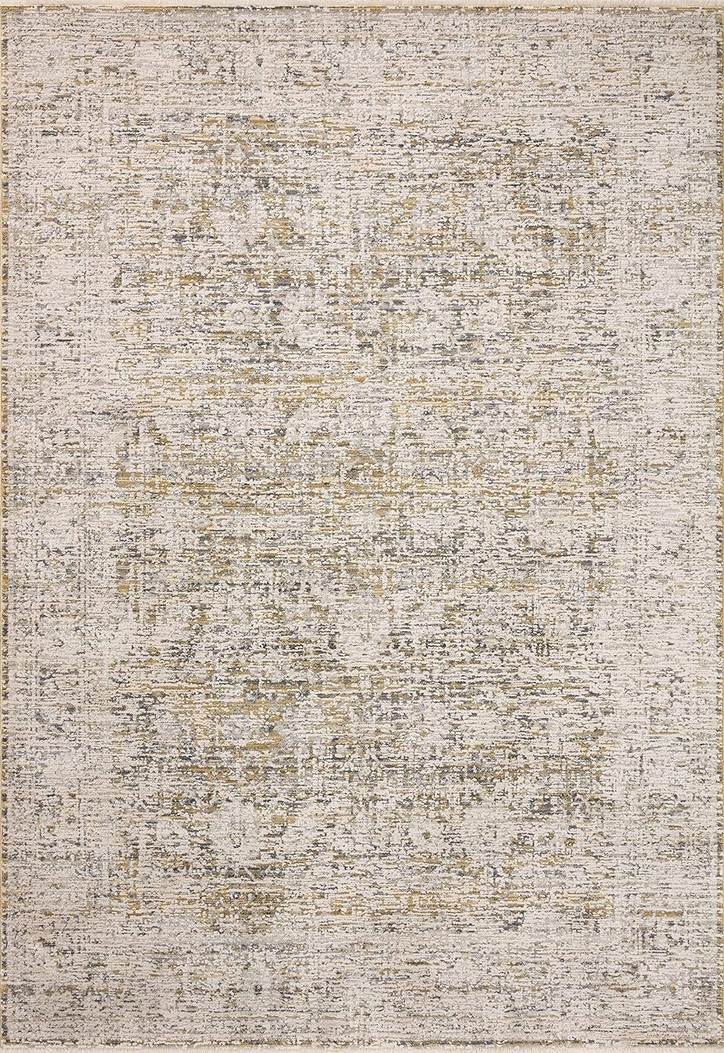 Loloi Amber Lewis x Alie Gold/Beige 5'-3" x 7'-9" Area Rug | Amazon (US)