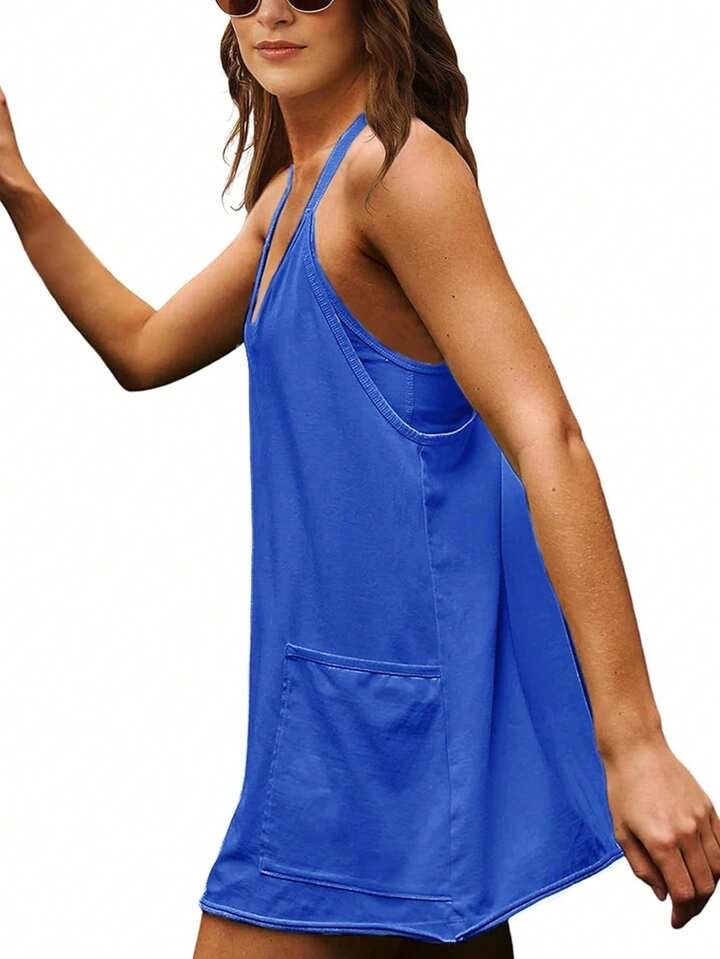 LocalWomen's Sport Mini Dresses Inner Shorts Sets Summer Sleeveless Sundresses Hot Mini Dresses

#LTKMidsize #LTKHome #LTKPetite