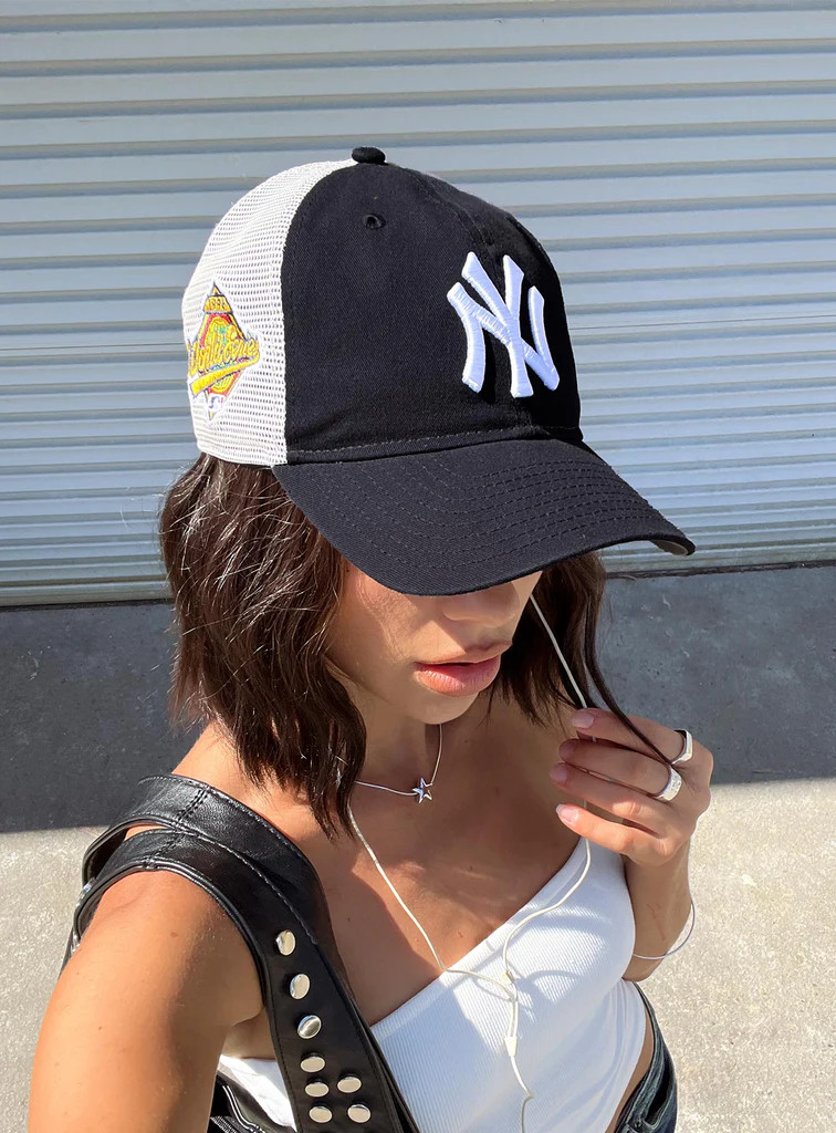 Ny Yankees 9Twenty Trucker Hat Navy | Princess Polly US