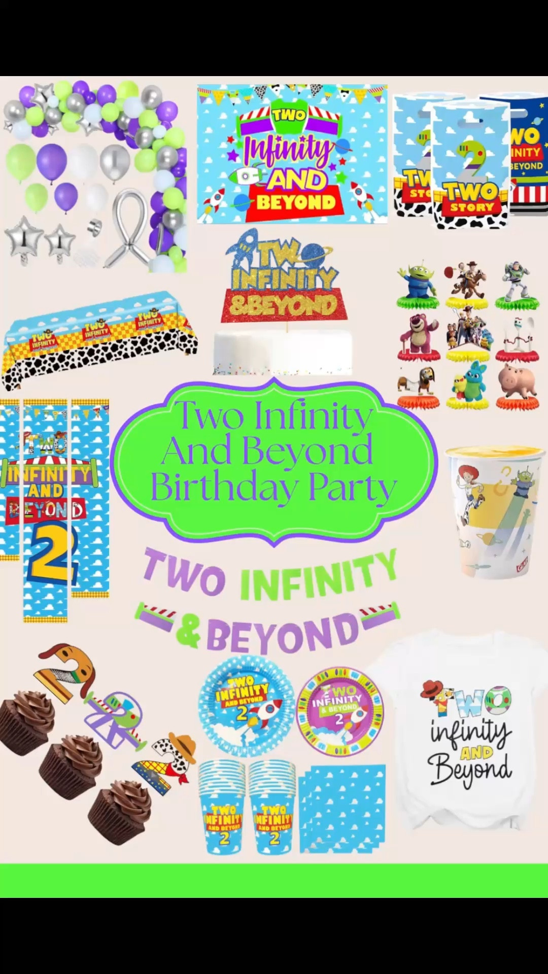 Two Infinity and Beyond! 🚀 Celebrating turning TWO with the cutest Toy Story–inspired space birthday party. This fun theme is inspired by Buzz Lightyear’s famous line, “To Infinity and Beyond,” making it the perfect way to celebrate a second birthday. From space-themed decorations and galaxy balloons to Toy Story party details, themed plates, banners, cake toppers, and party favors, these finds help create an out-of-this-world celebration. If you’re planning a Two Infinity and Beyond birthday party, these pieces make it easy to bring the theme together with playful colors, fun character inspiration, and adorable space décor. It’s the perfect mix of Toy Story magic and space adventure for a memorable second birthday celebration.

two infinity and beyond birthday party, two infinity and beyond theme, toy story birthday party, toy story birthday decorations, buzz lightyear birthday party, two infinity birthday party ideas, two infinity birthday theme, toy story party supplies, buzz lightyear party decorations, two infinity and beyond decorations, toy story themed birthday party, space birthday party, outer space birthday party, astronaut birthday party, galaxy birthday party decorations, second birthday party theme, boy second birthday party ideas, two year old birthday party ideas, toy story birthday cake, two infinity and beyond cake. 🚀✨

#LTKBaby #LTKmomlife #LTKKids