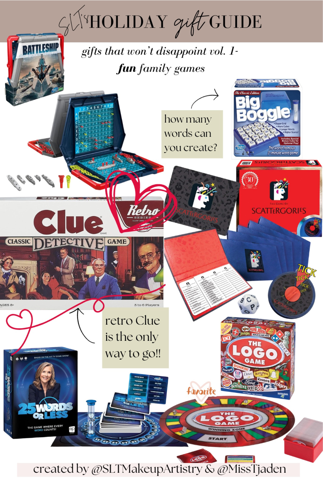 Don’t know what to get your niece or nephew? You can’t go wrong with a game! A handful of these are classics and a few newer games. If you’re like my family, game nights are a must! 

#LTKHoliday #LTKfamily #LTKGiftGuide