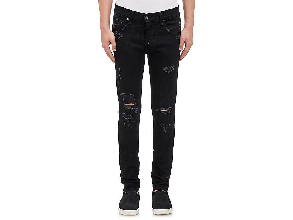 Rag & Bone Men's Fit 0 Distressed Skinny Jeans | Barneys New York (Global)