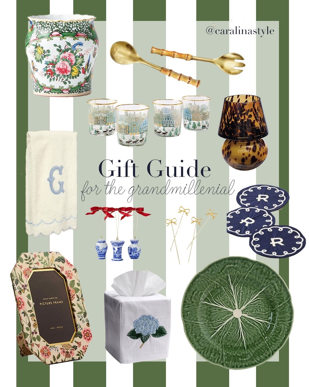 Gift Guide: for the grandmillennial, or the best hostess you know!

#LTKGiftGuide
