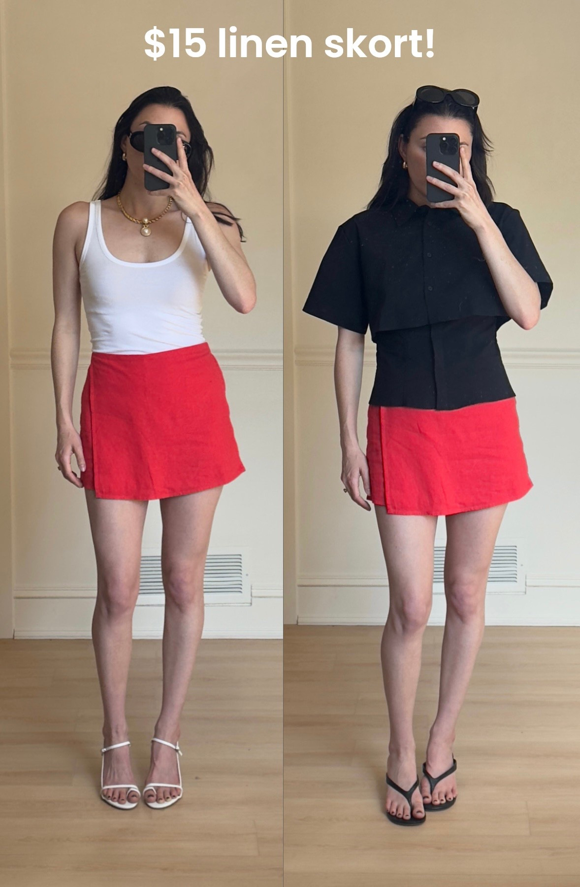 the styling options are endless. i love this bright pop of color for summer!! but it also comes in 6 different colors 😍

#linenskort #linenskirt #linenshorts #oldnavy #summeroutfits #vacationoutfits #europeoutfits #tropicaloutfits #minimaloutfits #simpleoutfifs 

#LTKStyleTip #LTKFindsUnder50 #LTKTravel