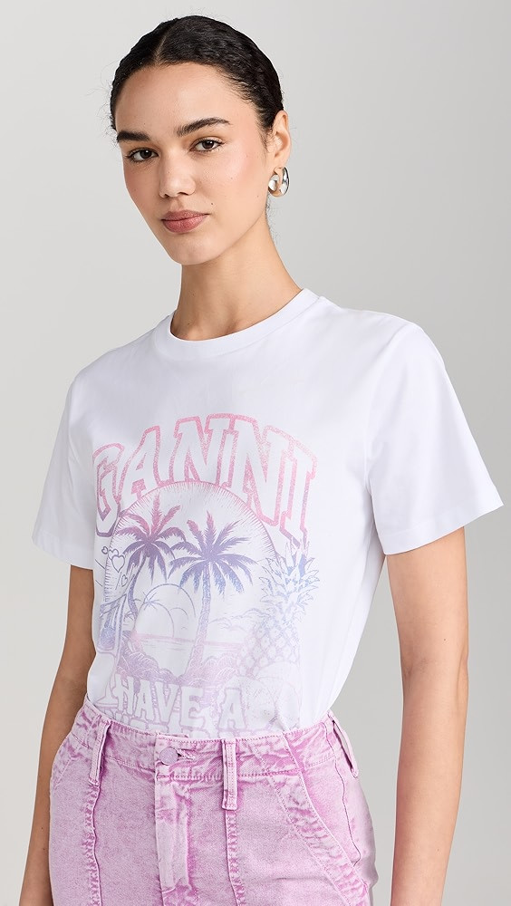 GANNI Basic Jersey Cocktail Relaxed Tee | Shopbop | Shopbop