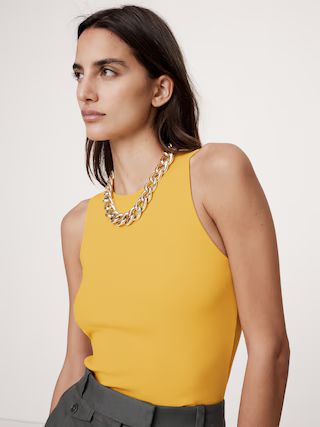 Ribbed Cutaway Tank | Banana Republic (US)