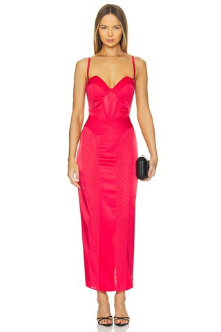 fleur du mal x REVOLVE Bustier Dress in Kiss from Revolve.com | Revolve Clothing (Global)