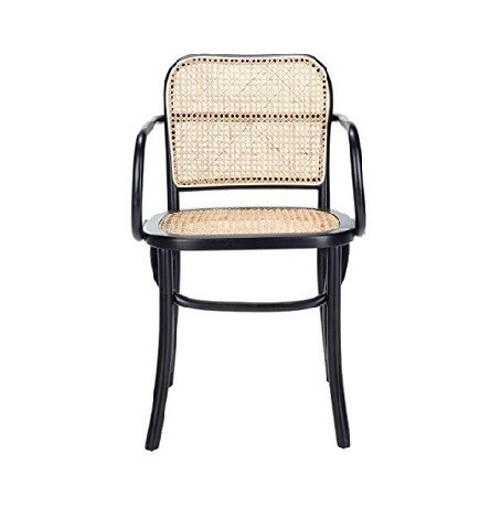 Bea Cane Arm Chair- Black - Eclectic Goods | Eclectic Goods