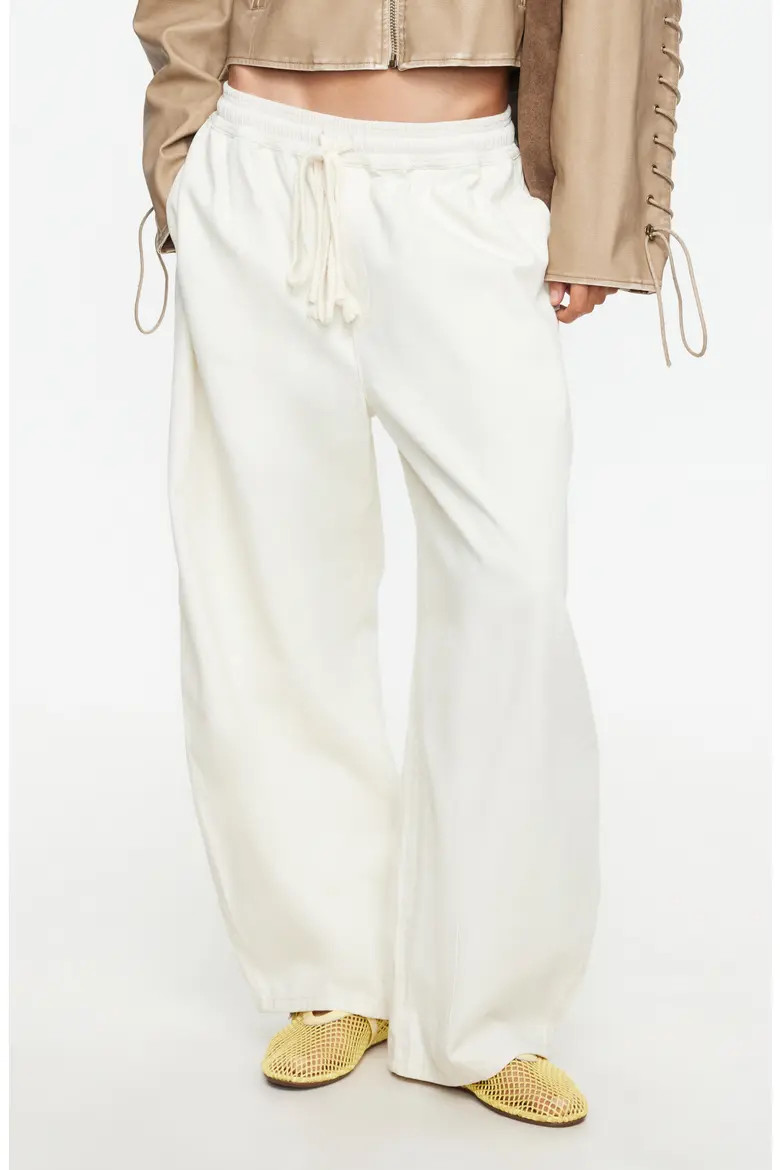 Out of Office Cotton Drawstring Pants (Women) | Nordstrom | Nordstrom