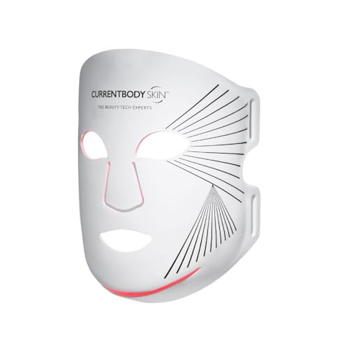 CurrentBody Skin LED Light Therapy Mask: Series 2 | Red Light LED Face Mask for Advanced Anti-Ageing | Red, Near-Infrared and Deep Near-Infrared Wavelengths for Wrinkle Reduction | Amazon (UK)