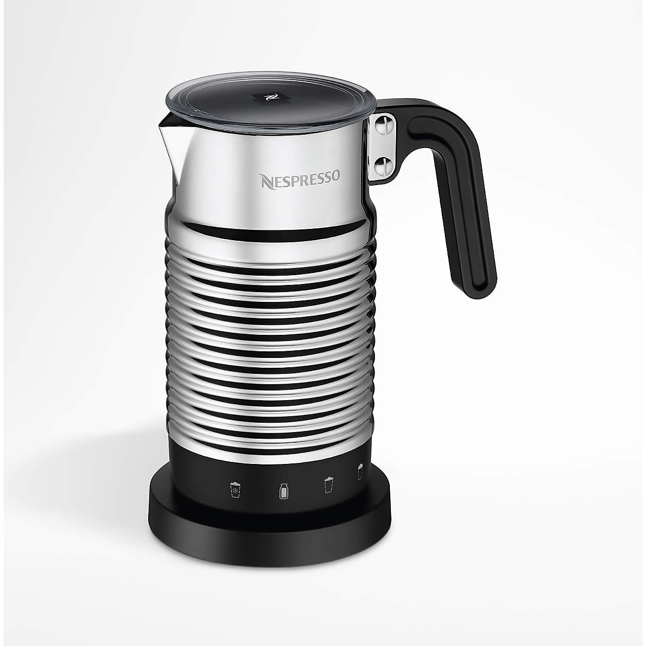 Nespresso Aeroccino 4 Milk Frother + Reviews | Crate & Barrel | Crate & Barrel