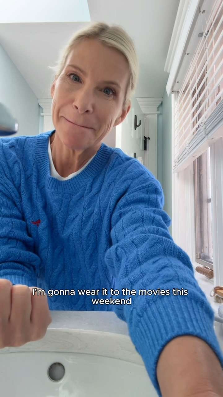 I saw this and immediately thought of that cerulean blue moment… and yes, I had to have it. It’s soft, such a good color, and just one of those fun pieces that makes an outfit feel a little more interesting. 

 #LTKgrwm #LTKootd