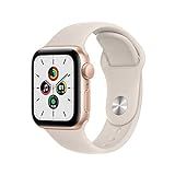 Apple Watch SE [GPS 40mm] Smart Watch w/ Gold Aluminium Case with Starlight Sport Band. Fitness &... | Amazon (US)