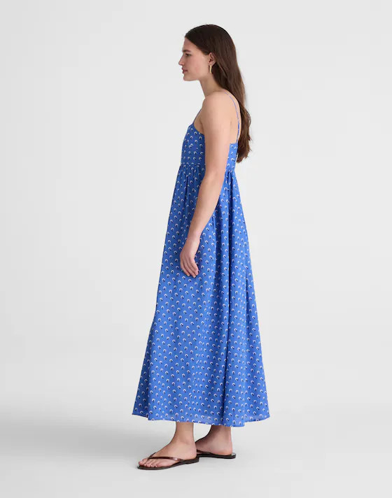 Empire-Waist Midi Dress | Madewell