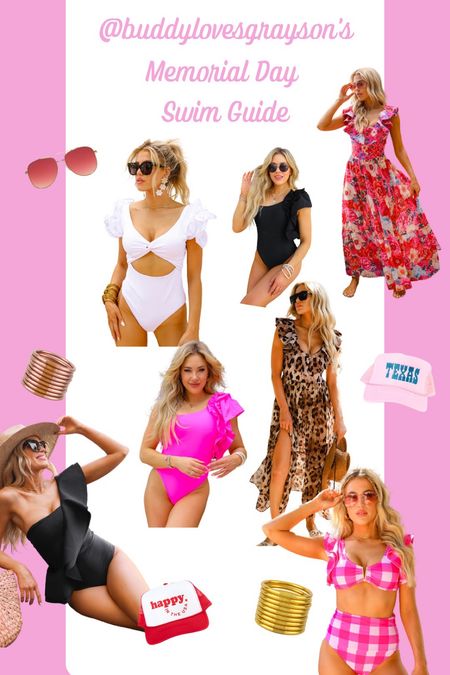 Get ready for Memorial Day Weekend with my swim guide!! All things bikinis, one-pieces, mom friendly suits, sunglasses, hats, and more!!☀️☀️☀️

#LTKswim #LTKtravel #LTKSeasonal