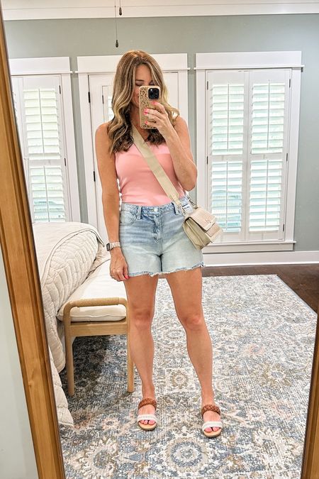 ☀️Check out these cute SUMMER finds from @Walmart! I am obsessed with these shorts & I got the tank top in 3 different colors! I’m a casual girly so these are the types of outfits I live in during the summer! #WalmartPartner 
@walmartfashion

🛒Comment “links” and I’ll DM you the links to this outfit!

Outfit sizes:
Shorts - size 8 (size up once)
Ribbed tanks - I’m wearing an XS in the gray and red tanks & a medium in the pink tank. I like these more fitted so I suggest sizing down
Sandals - size 8 tts

#Walmart #WalmartFashion #WalmartFinds #WalmartOutfit #momoutfit #casualoutfit #summeroutfit #summerfinds #casualstyle 




#LTKVideo #LTKStyleTip #LTKFindsUnder50