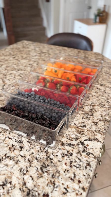 This is my favorite way to organize my produce in my fridge! Perfect for a wide variety of fruits and veggies. The best part is that it looks amazing and you are a lot more prone to eat the produce because it doesn’t get shoved to the back of the fridge.

#homeorganizationtips #organizationideas #organizationtips #pantryorganization #fridgeorganization #declutteryourlife #declutteryourhome #decluttering #amazonhome #amazonhome

#LTKVideo #LTKhome #LTKfamily