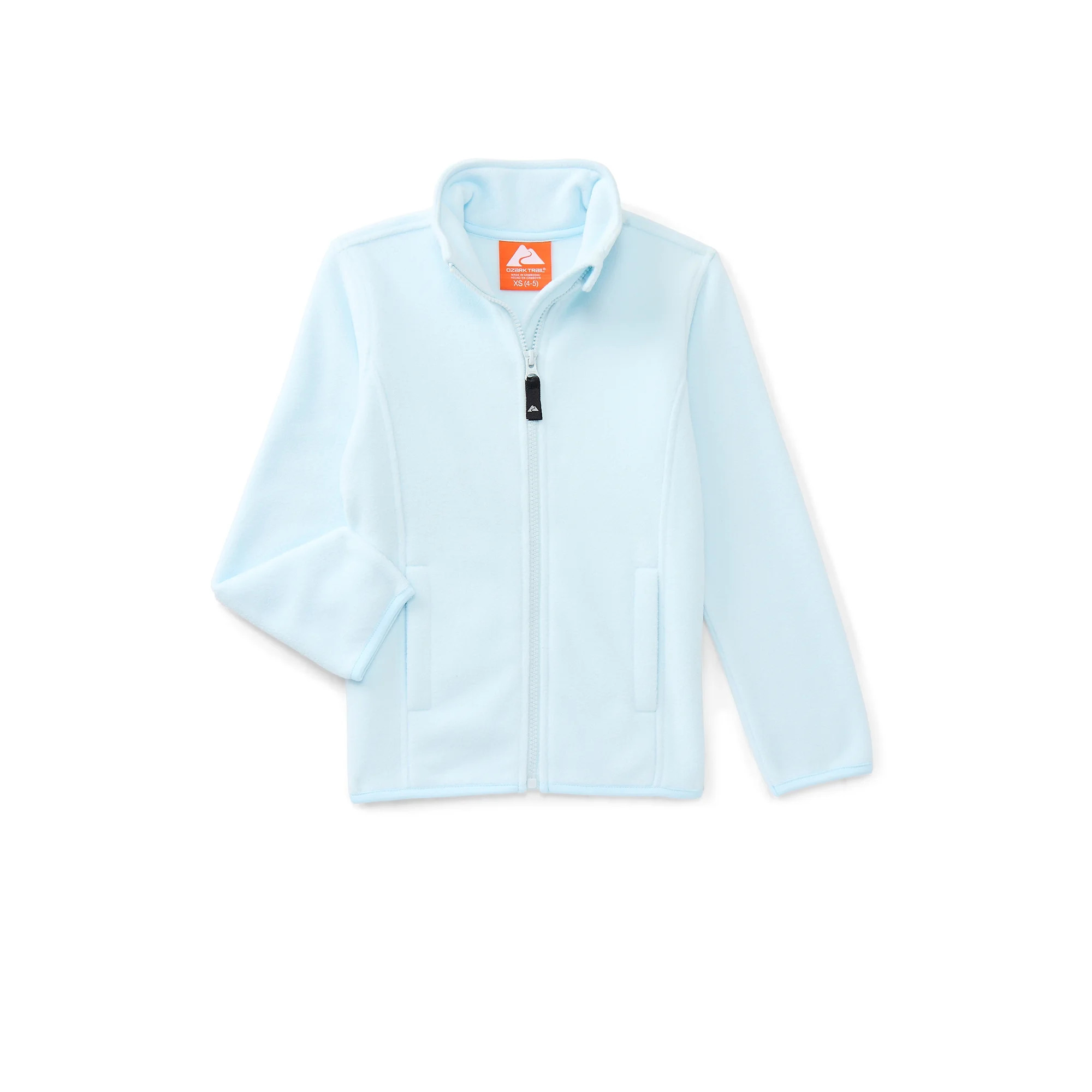 Ozark Trail Girls Fleece Jacket, Sizes 4-18 | Walmart (US)