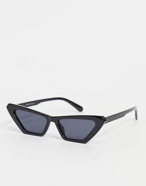 Only cat eye sunglasses in black | ASOS (Global)