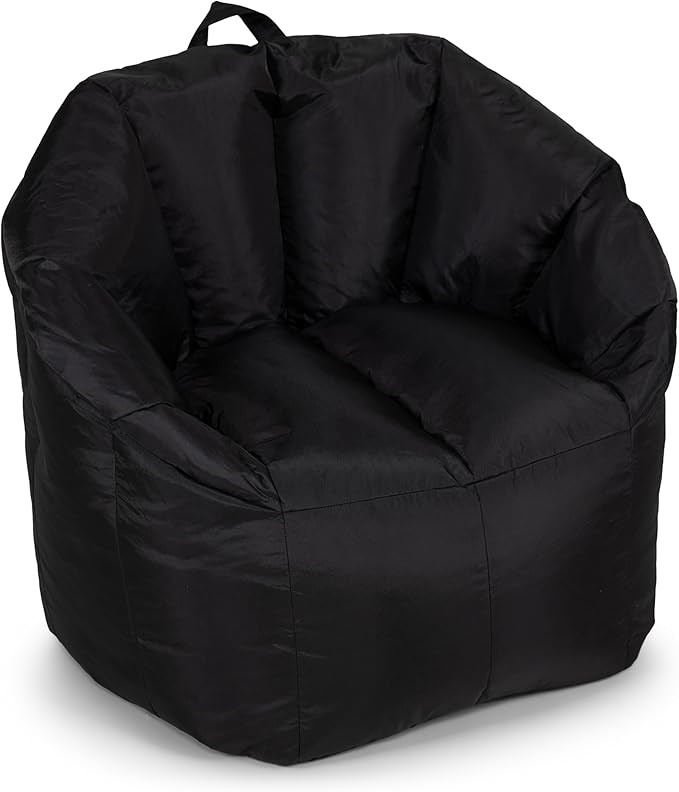 Big Joe Milano Beanbag Chair Stretch Limo Black Smartmax | Amazon (US)
