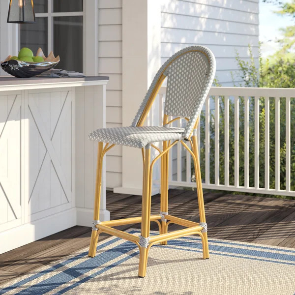 Yaretzi 26" Patio Bar Stool | Wayfair North America
