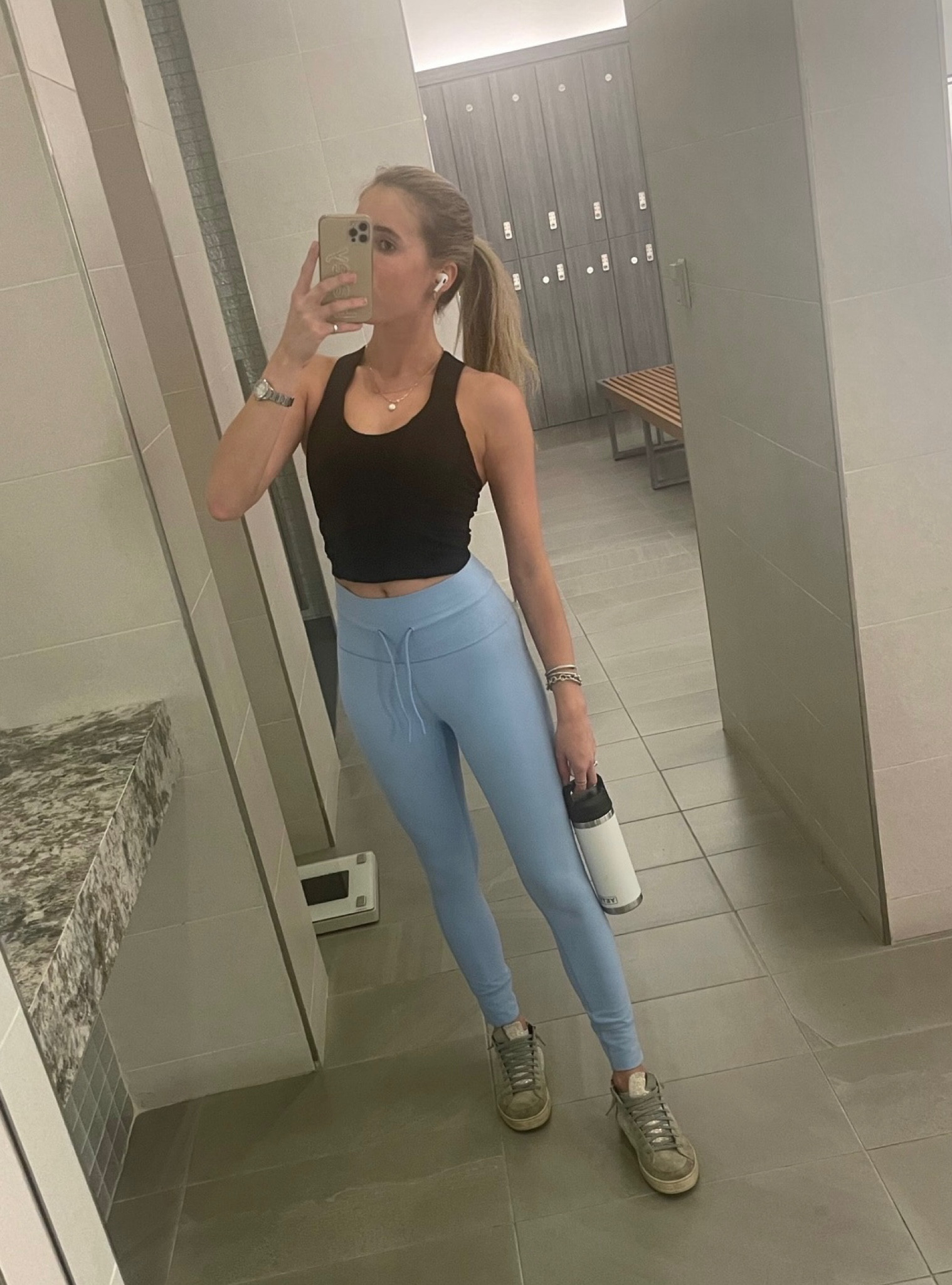 Current favorite leggings - wearing size xs! Wore these to a Pilates class but would be great for running or everyday athlesiure too

#LTKunder100 #LTKHoliday #LTKfit