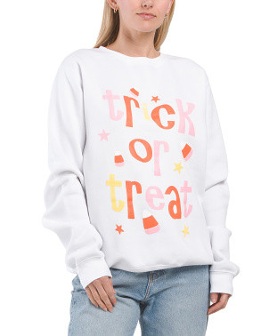 Trick Or Treat Sweatshirt | Juniors | Marshalls | Marshalls