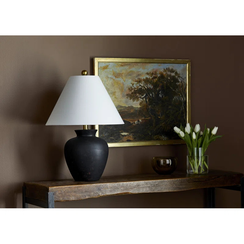 Joss & Main Calico Ceramic And Metal Table Lamp & Reviews - Wayfair Canada | Wayfair North America