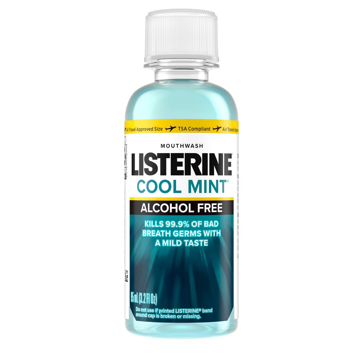 Listerine Coolmint Zero Alcohol Mouthwash, Trial size - Trial Size - 3.2oz | Target