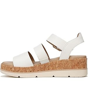 Dr. Scholl's Shoes Women's Once Twice Espadrille Platform Wedge Sandal | Amazon (US)