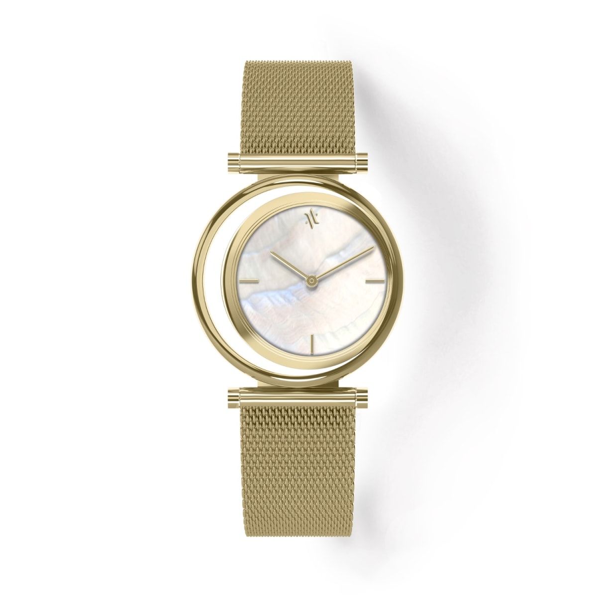 Eclipse Pearl Watch - Gold | Wolf & Badger (US)