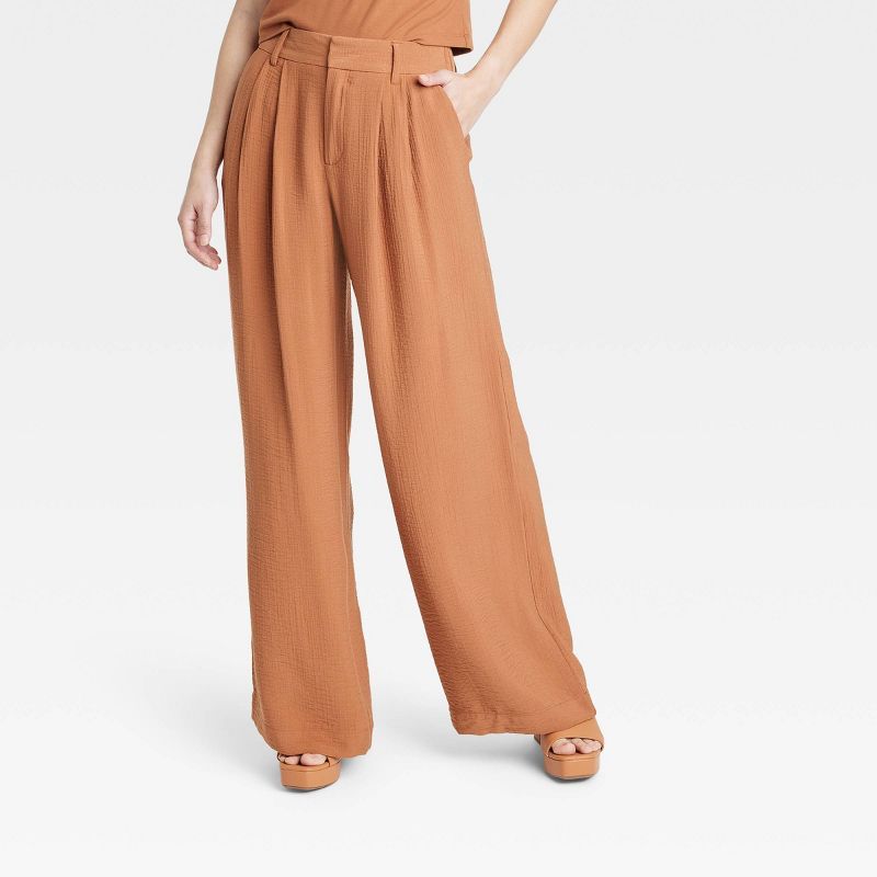 Women's High-Rise Wide Leg Pants - A New Day™ | Target