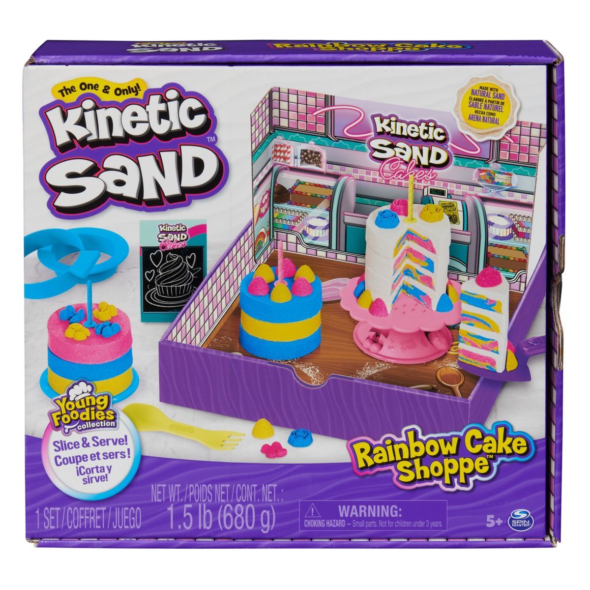 Kinetic Sand Rainbow Cake Shoppe Playset (Target Exclusive) | Target