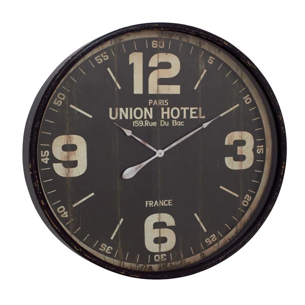 Oversized Giana 33" Wall Clock | Wayfair North America