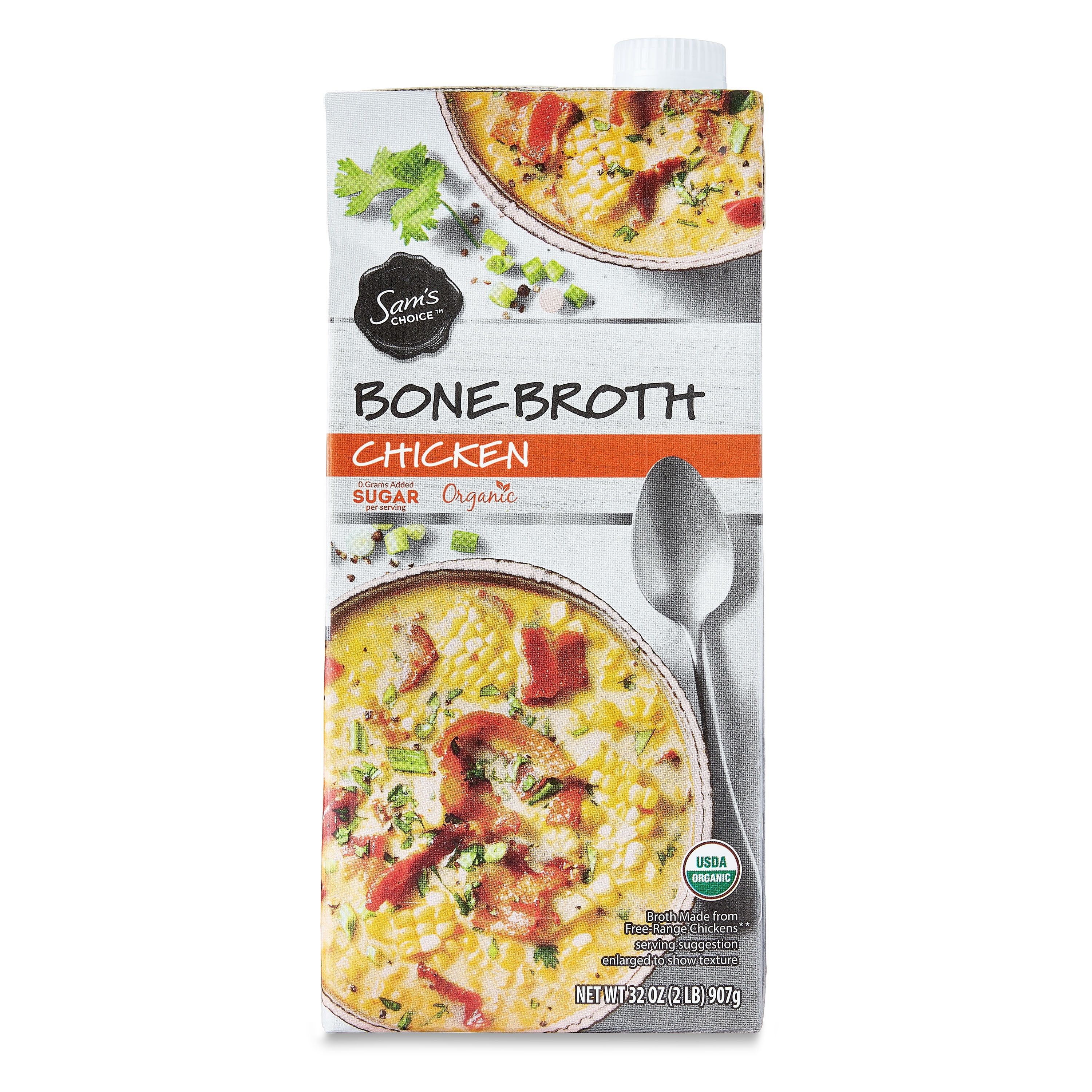 Sam's Choice Organic Chicken Bone Broth, 32 oz | Walmart (US)