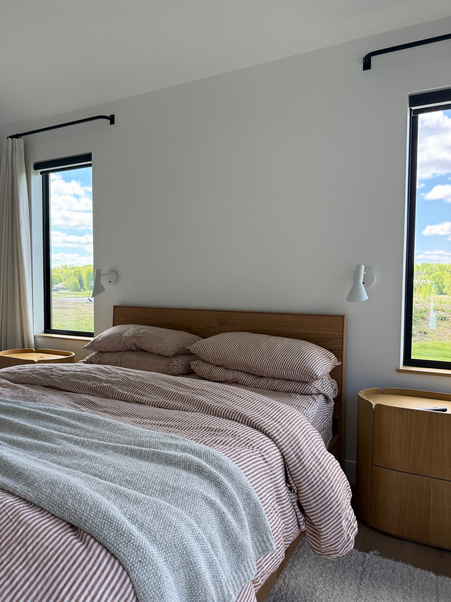 Bed is room & board Hudson with storage!