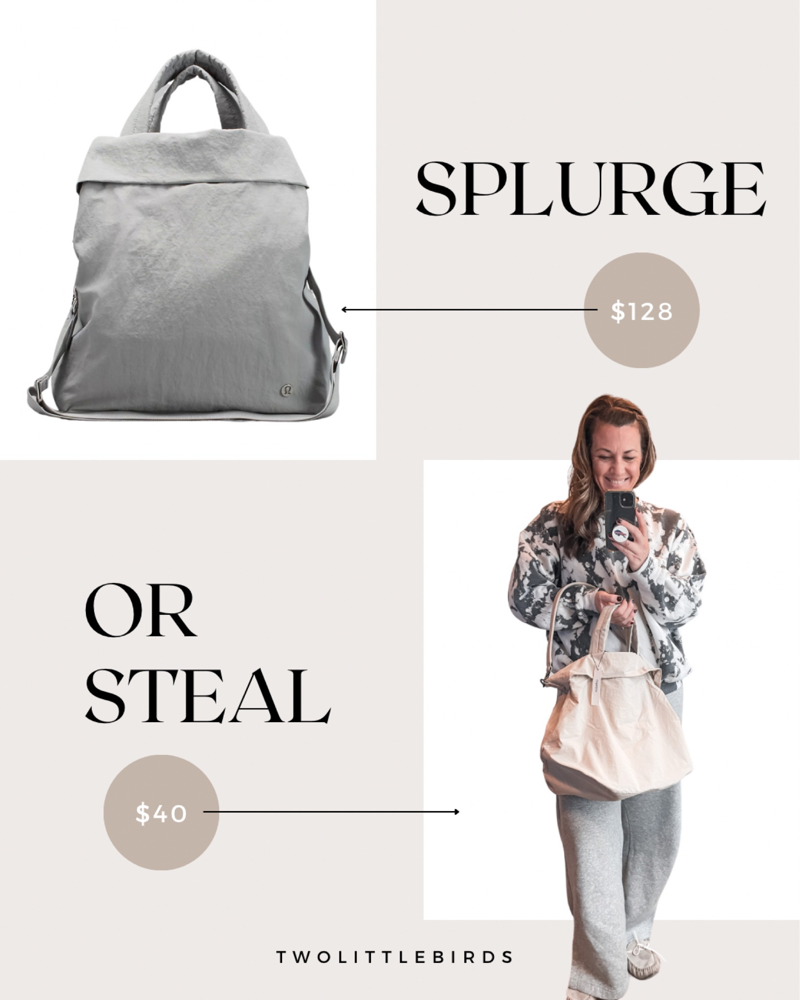 Lululemon dupe bag #amazonfind 

#LTKunder50 #LTKFind #LTKitbag
