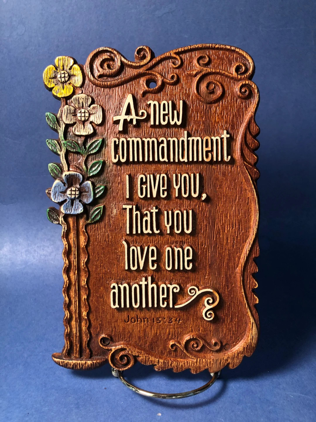 Religious Quote Plaque Wall Decor - Etsy | Etsy (US)