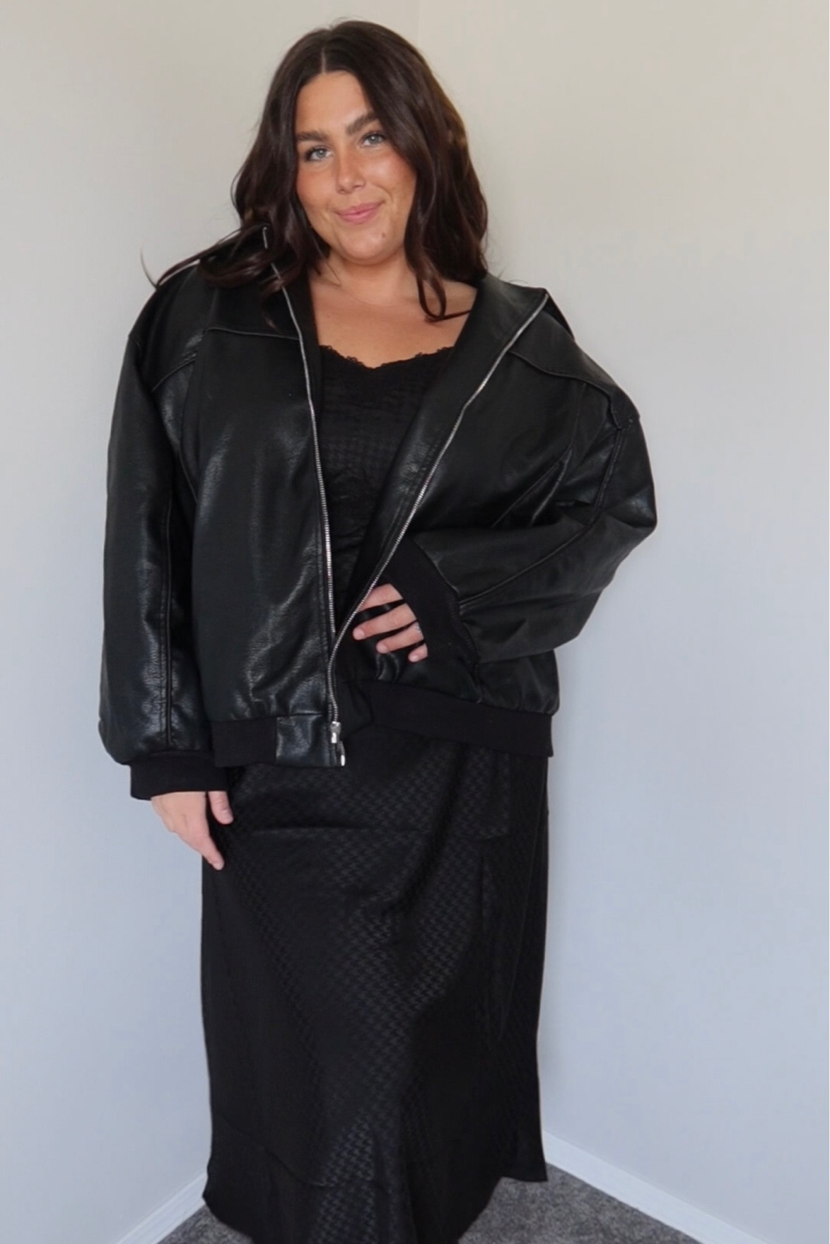 Size 2 dress (torrid) jacket size 16 (princess polly)

#LTKmidsize #LTKstyletip #LTKplussize