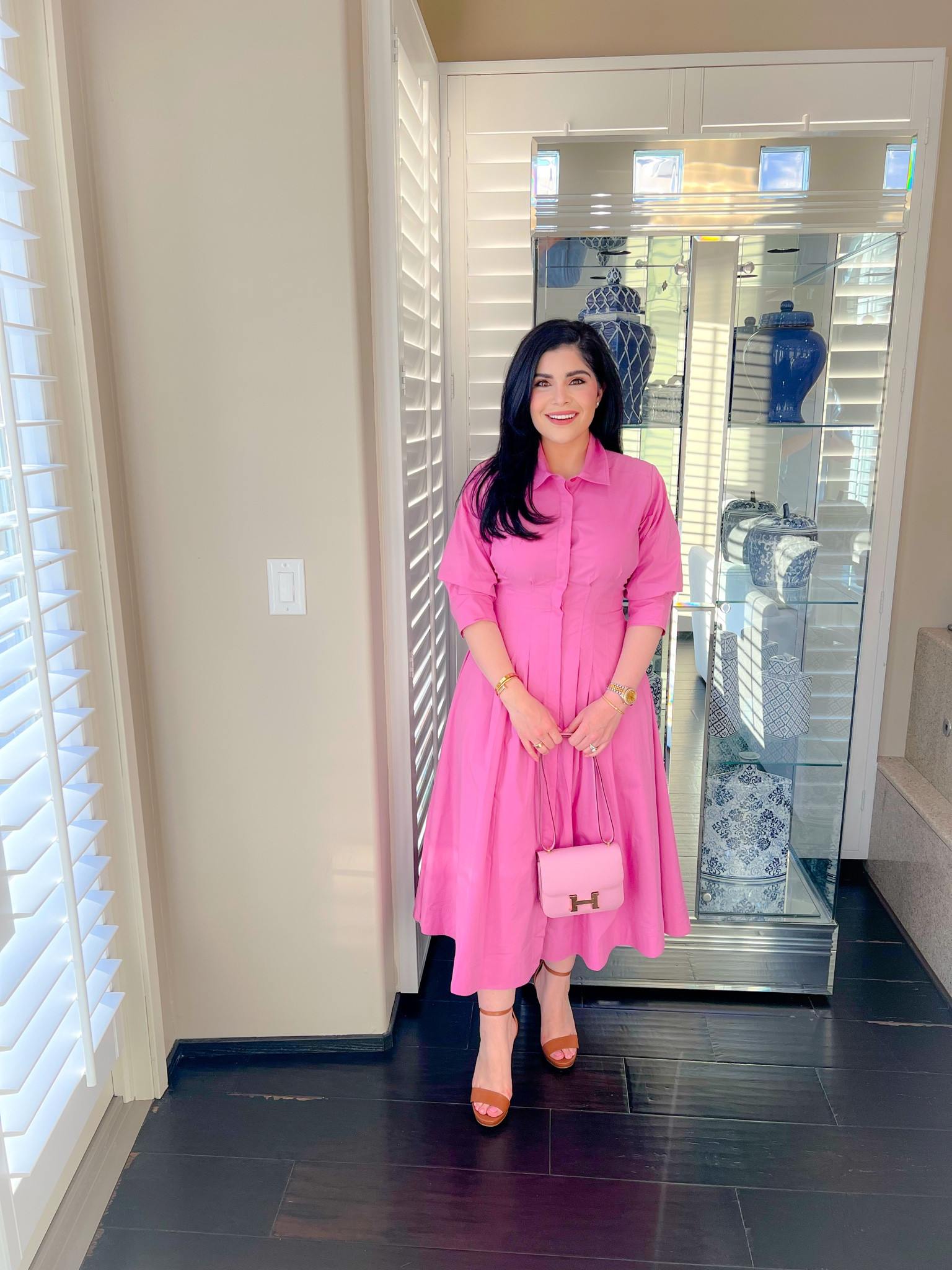 Beautiful dinner outfit last night 💗 
Love this beautiful dress! It’s so perfect, has pockets, cinches your waist, and such a beautiful color! 

Jonathan simkhai, Constance 18, Hermes bag, pink, pink dress, Valentine’s Day, Valentine’s Day dress, Valentine’s Day styles, dinner outfit, date night, date night outfits, date night looks, ootd, spring dresses, spring fashion, spring looks, spring arrivals

#LTKtravel #LTKstyletip #LTKSeasonal
