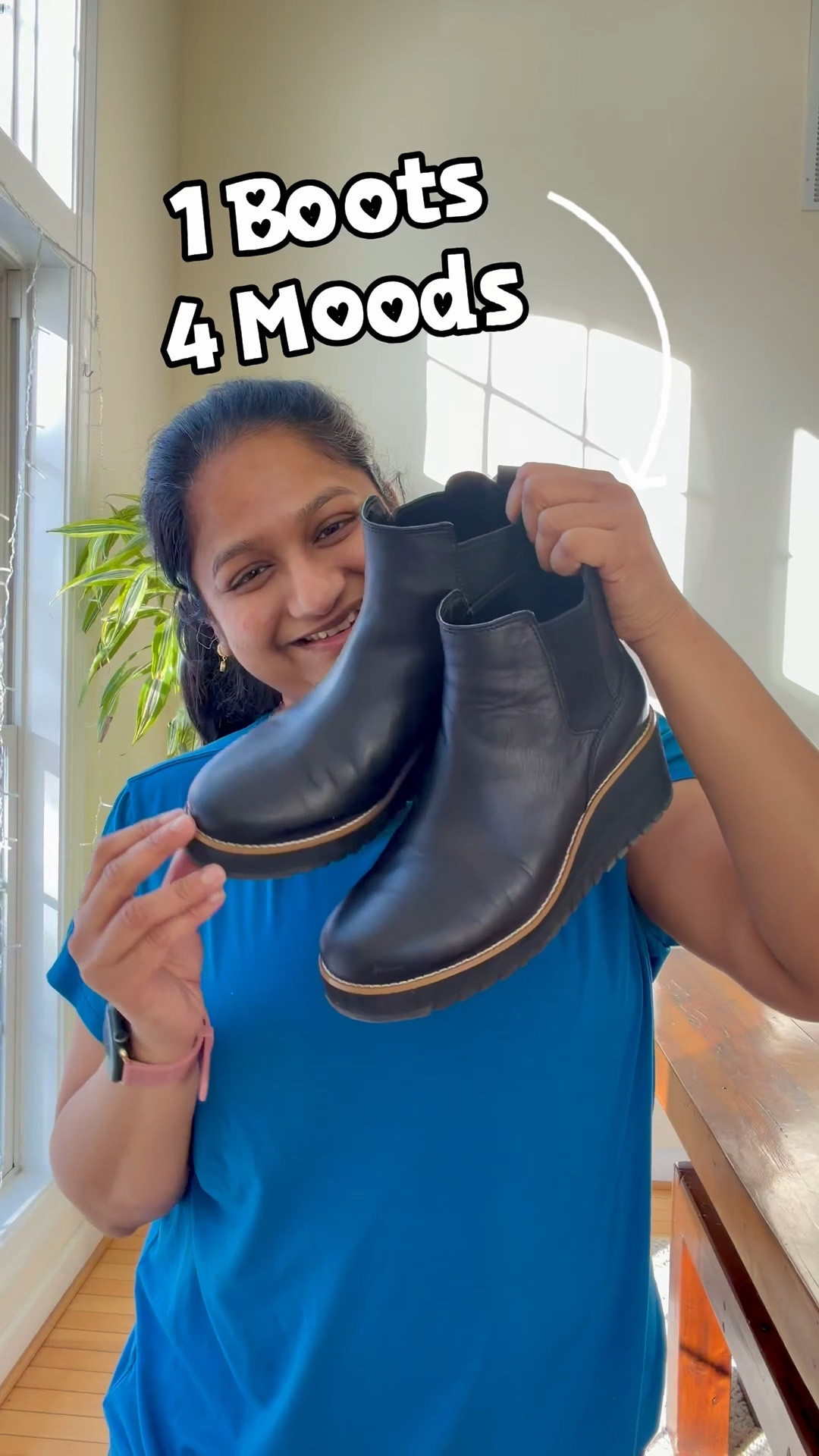 Waterproof leather boots styled in 4 ways 

#LTKMidsize #LTKSaleAlert #LTKWorkwear