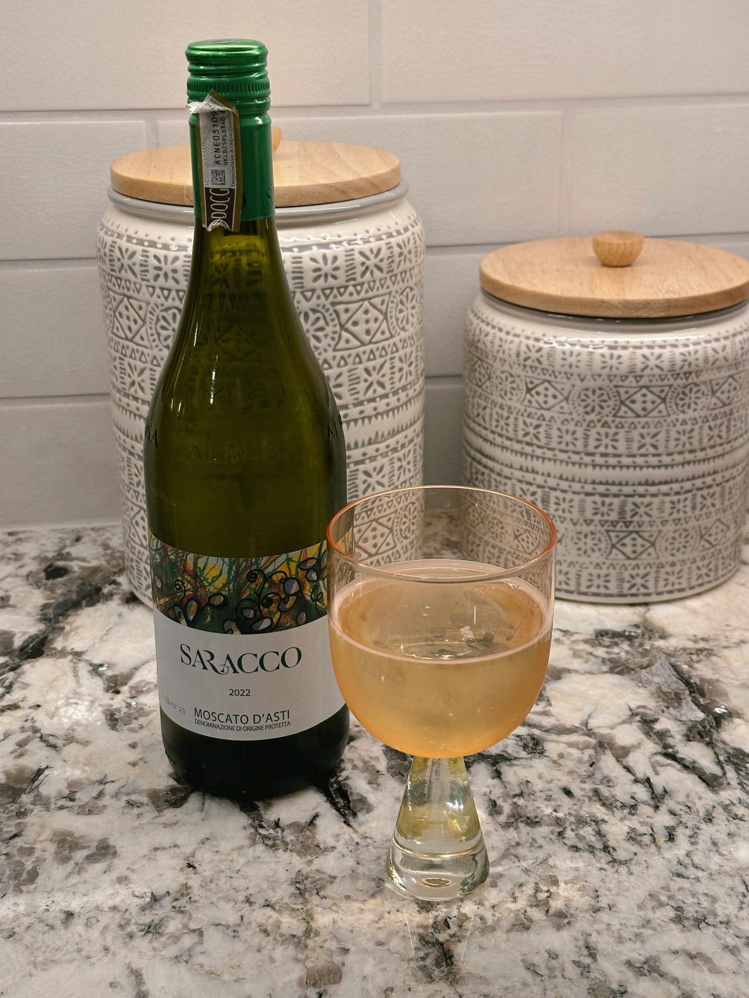 It’s wine o’clock 🥂 I picked up a bottle of Moscato for my friend and I while she was in town this weekend, so now it’s up to me to finish it up 😂 I love drinking out of these wine glasses! I got them last fall & have been so happy with them ✨

#LTKHome