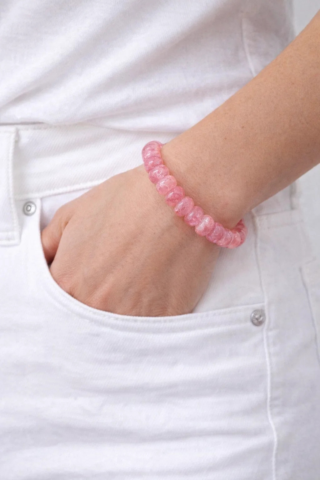 Cotton Candy Pink Gemstone Bracelet | Erin McDermott Jewelry