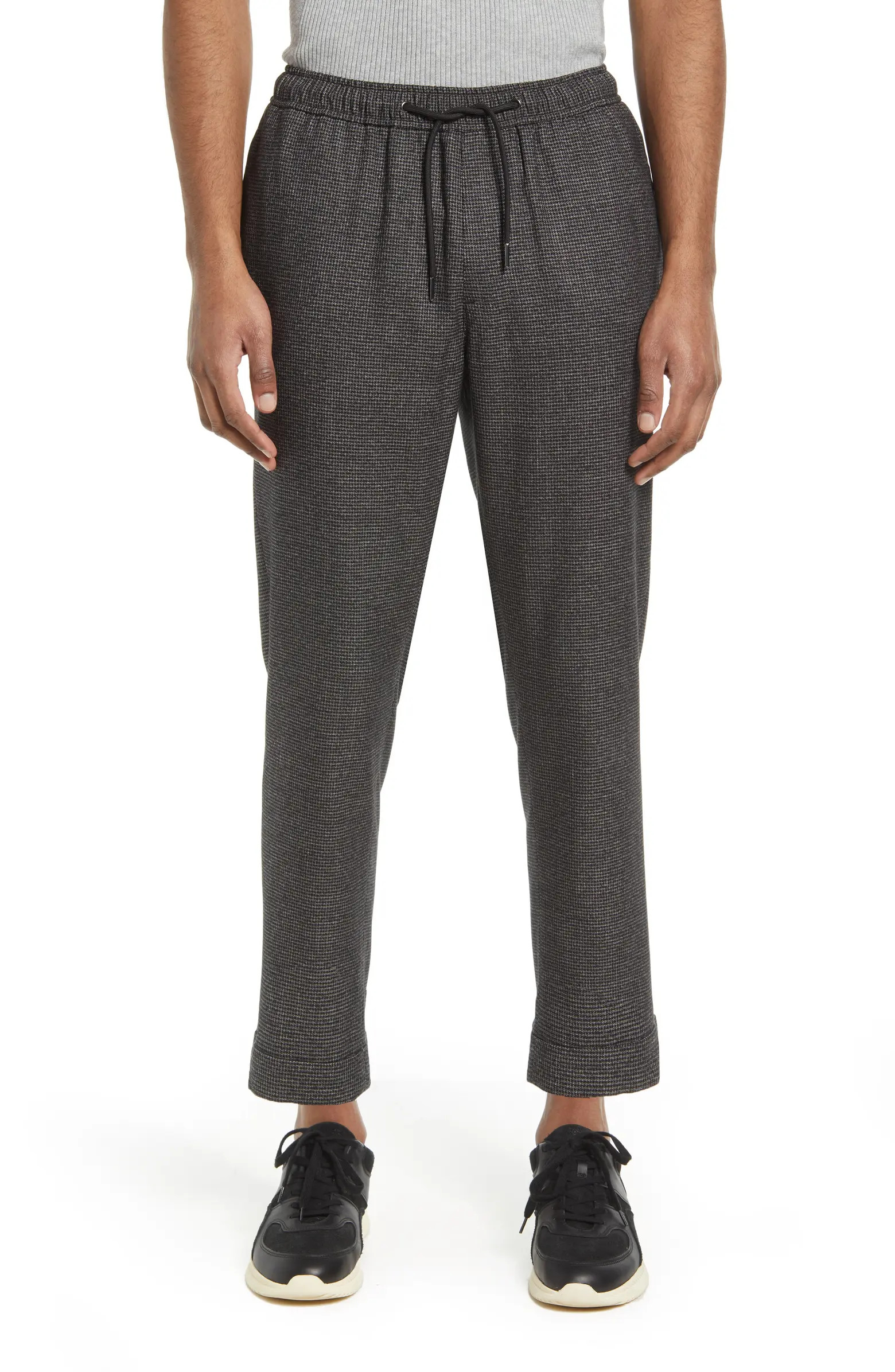 Men's E-Waist Plaid Stretch Pants | Nordstrom