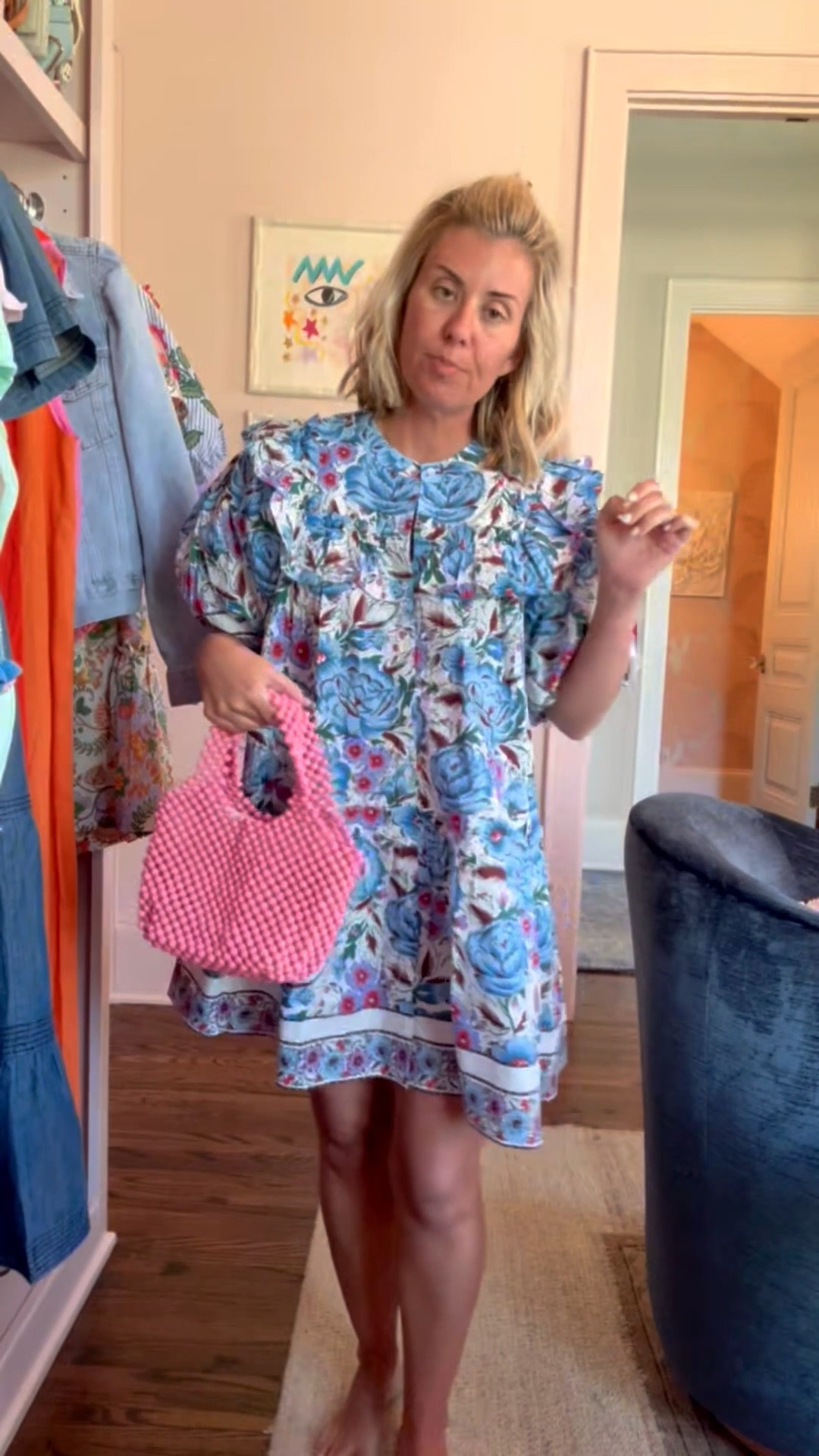 Hello fabulousness!! Cleobella just never disappoints yall. Love bringing out the pinks & blues in this one. I’m in a small dress for length. 
*Use code mixandmatch15 at Cleobella

#LTKOver40 #LTKSeasonal #LTKdayinmylife