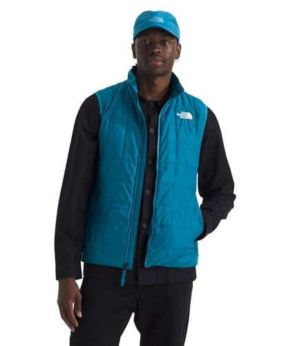 The North Face Men's Junction Insulated Vest - Water Resistant, Heatseeker Insulation, Stretch Bindings & Secure Zip Pockets, Dusk Blue, XX-Large | Amazon (US)