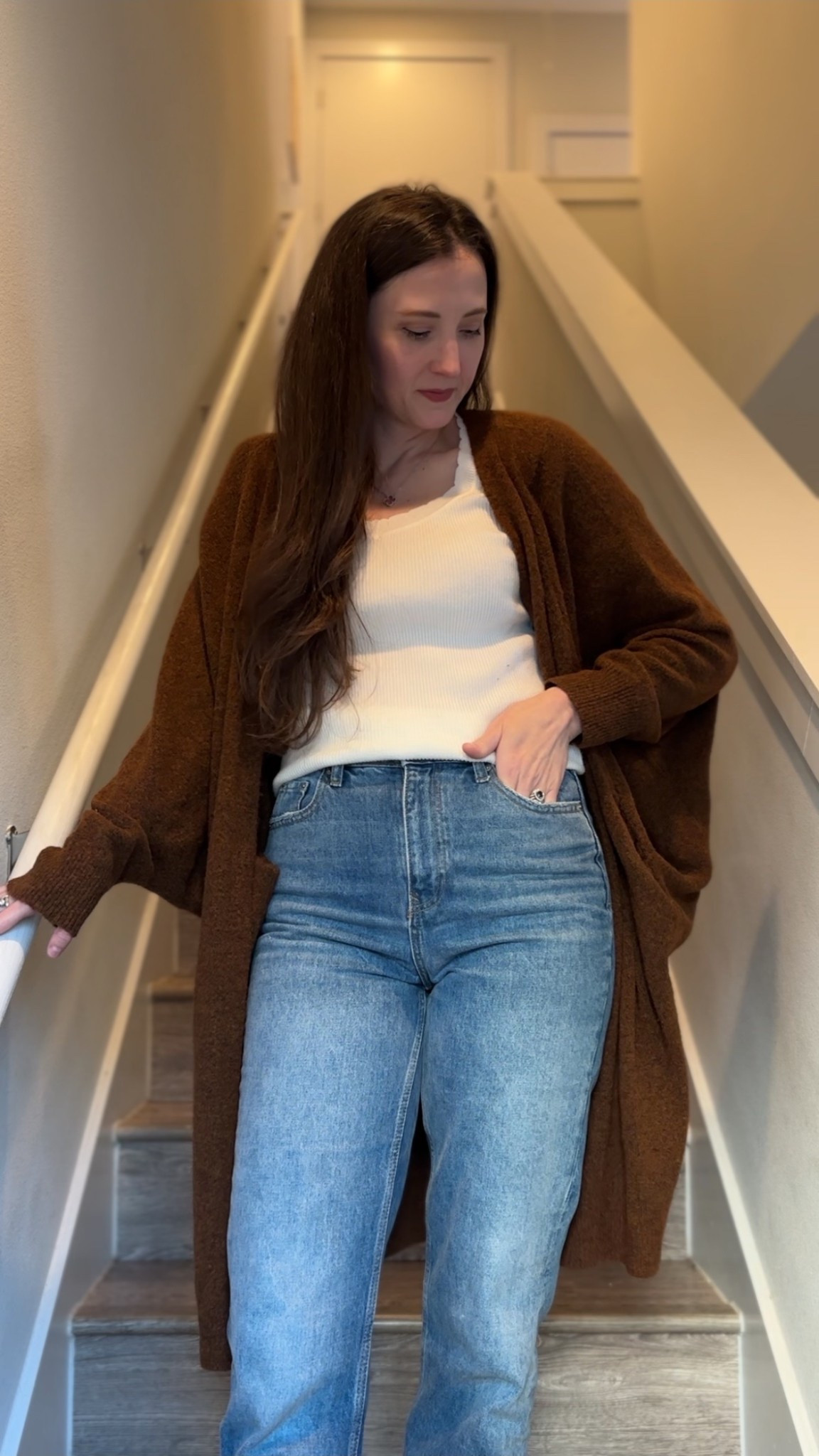 The coziest cocoon cardigan is available in this seasons hottest color mocha mousse! Grab it now at such a great price 

#LTKSeasonal #LTKSaleAlert #LTKHoliday