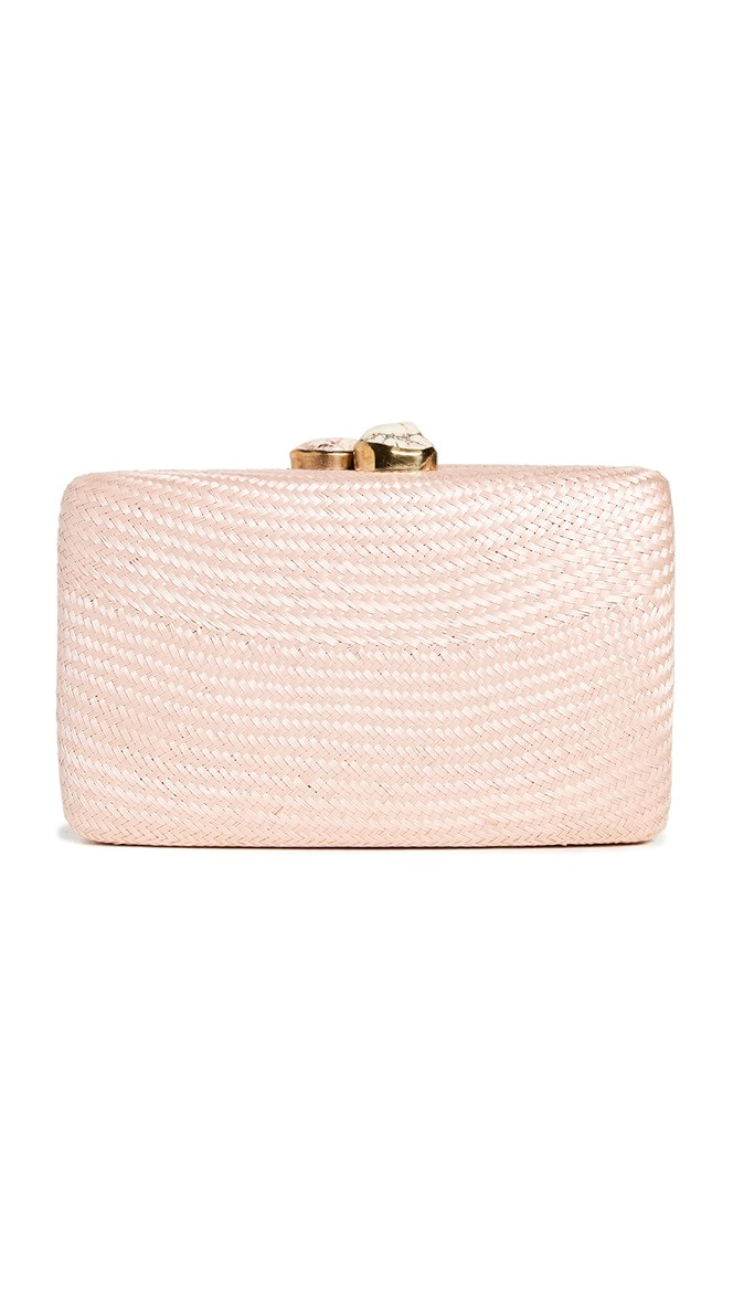 Jen White Stone Clutch | Shopbop