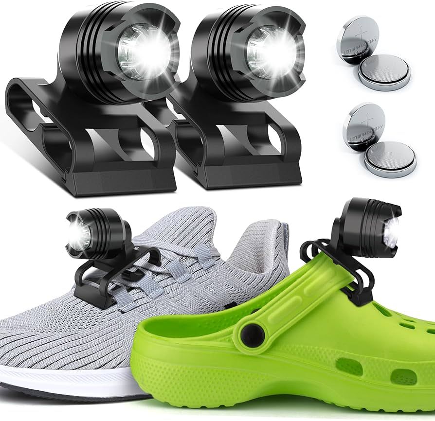 Croc Lights for Shoes Headlights Christmas Stocking Stuffers Birthday Funny Gifts for Kids Teen T... | Amazon (US)