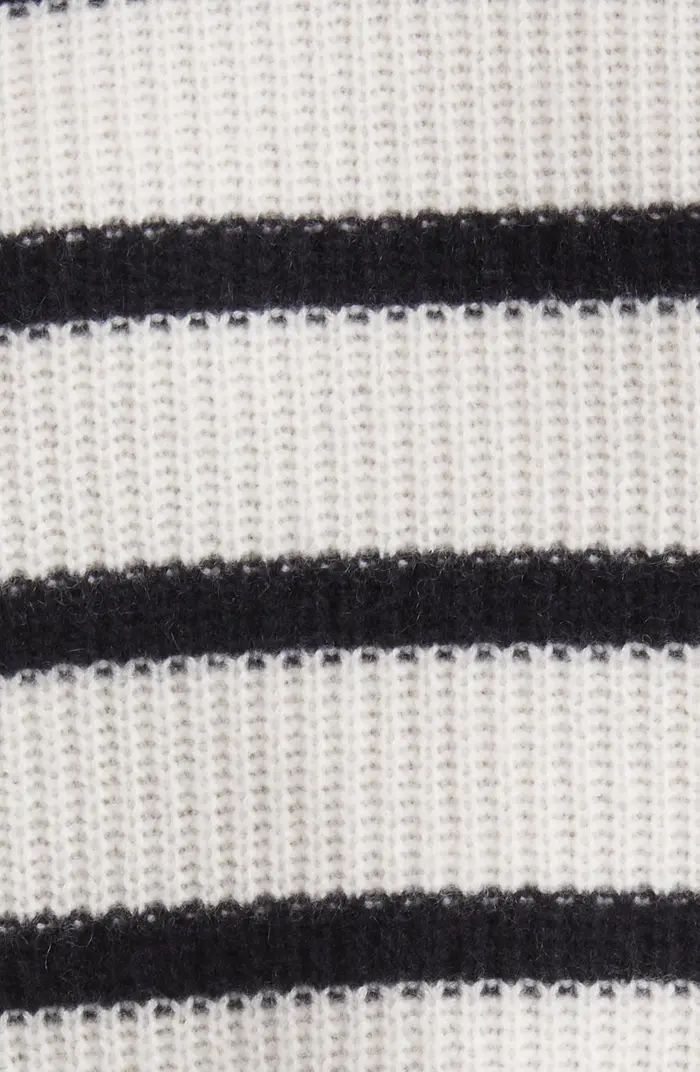 Nordstrom Stripe Cashmere Mock Neck Sweater | Nordstrom | Nordstrom
